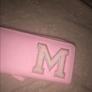 Pink M purse